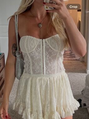 Zara Lace Corset Top
